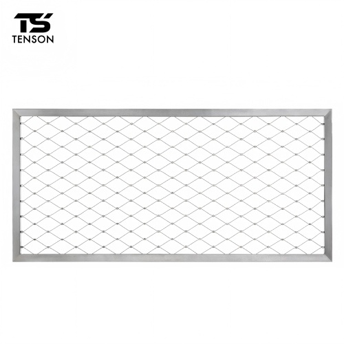 Square-Wire Mesh Webnet Railing