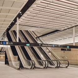 MARTIN PLACE METRO STATION